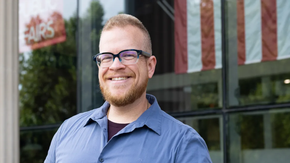 An outdoor picture of David Hibler.