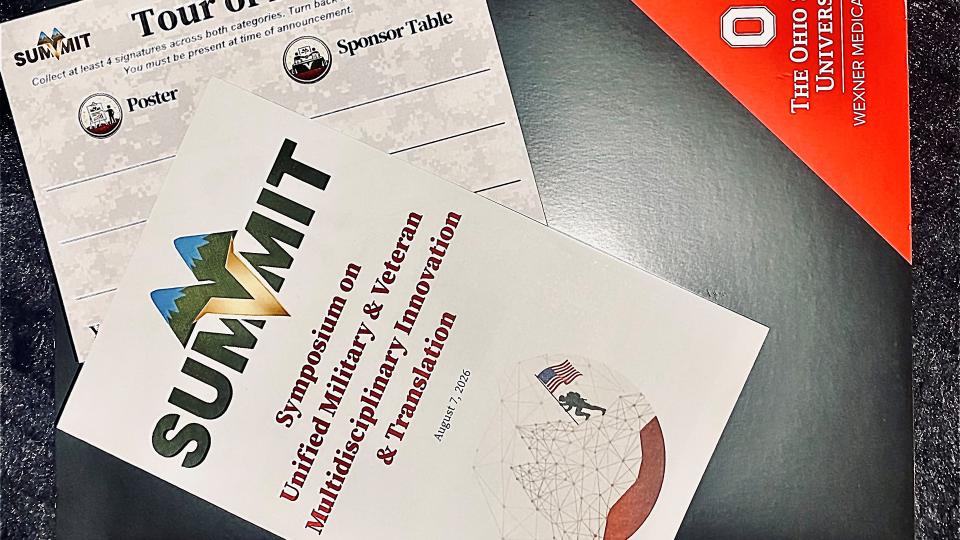 printed materials from the event